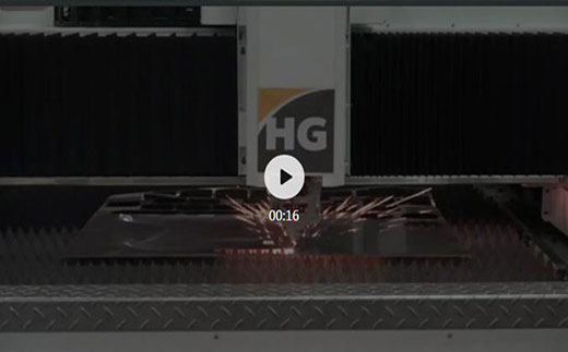 滬工高功率8025/6025/6020寬幅激光切割機，高速加工零件精度仍然穩定可靠