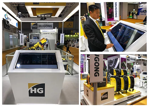 進(jìn)博會(huì)首日滬工意大利CEA展位展品智能焊接與切割云系統(tǒng) 進(jìn)博會(huì)首日滬工意大利CEA展位展品智能焊接與切割云系統(tǒng)